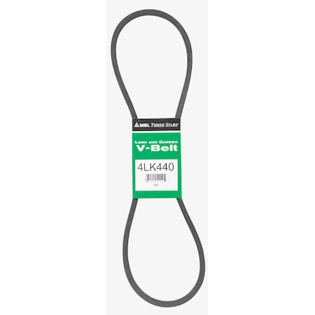 Mbl Mitsuboshi Super KB Standard V-Belt 0.5 in. W X 44 in. L For Riding Mowers 4LK440A